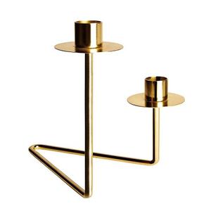 Iron Rose <b>Gold</b> Color <b>Candle</b> Stand Customized Size And Shape <b>Candle</b> Stand For Home Hotel And Wedding Usage - Product Image 3