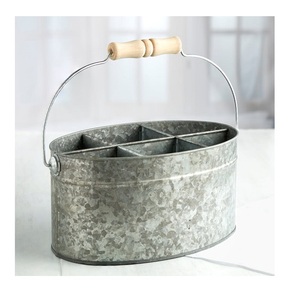 Seau métallique décoratif en fer plissé, seau en métal Design moderne, vente en gros, offre spéciale - Product Image 2