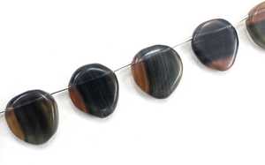 Meilleure Qualité Belle 1 Brin Naturel Fluorite Gemme Lisse Fantaisie Forme Briolette Perles Faire Pendentif Coloré - Product Image 3