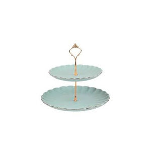 Soporte moderno de 2 niveles para pastel, calidad premium, servidores modernos para pastel personalizados, a precio barato - Product Image 1