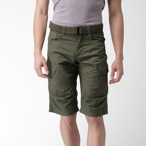 Pantalones cortos con bolsillo grande para hombre, Shorts con cintura elástica, Color morado - Product Image 6