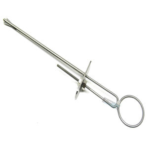 Instrumentos veterinarios de la mejor calidad al por mayor, instrumentos para tetinas, cortadora de tetinas, extractor de tumores, doble hoja de acero inoxidable - Product Image 3