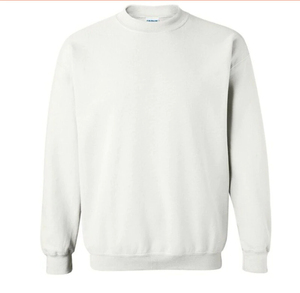 Vente en gros de sweatshirt à manches longues 100% coton pour homme noir oversize imprimé 50 coton 50 polyester tissu français grande taille hiver - Product Image 6