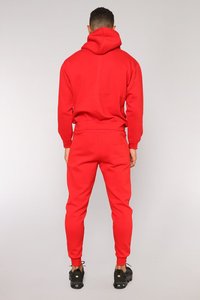 Survêtement d'hiver personnalisé pour homme et femme, coupe classique, respirant, 100% coton, tenue de jogging, multicolore, uni, taille plus - Product Image 3
