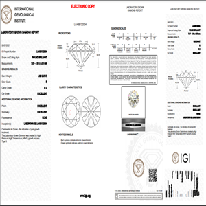 Couleur E SI2, taille de clarté 1.62Ct diamant poli de laboratoire de forme ronde HPHT-CVD bijoux en diamant en vrac - Product Image 5