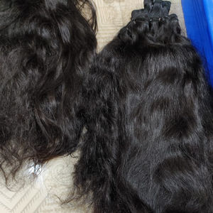 มวลผมมนุษย์บริสุทธิ์ หนังกําพร้าบริสุทธิ์ดิบที่ยังไม่ได้ผ่านการแปรรูปรวมกลุ่มผมสาน - Product Image 1