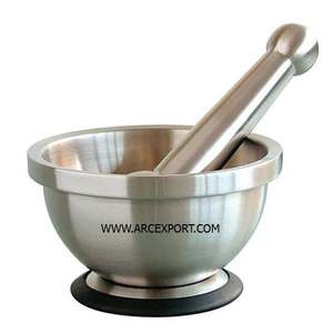 Mortero y Mazo para cocina, diseño elegante, la mejor calidad, último, venta al por mayor - Product Image 1