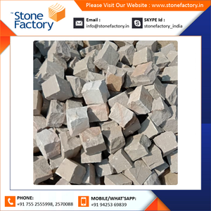Top Selling Products <b>Sandstone</b> Look Raj Green Cobble <b>Sandstone</b> at Competitive Price From Indian Supplier - Product Image 3