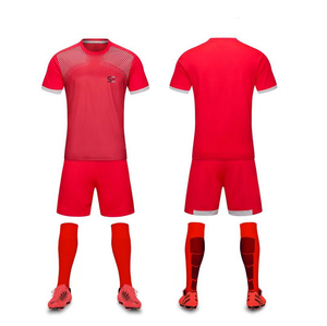 Uniforme de fútbol 100% de poliéster para niños y adultos, conjunto de Jersey con logotipo personalizado, venta al por mayor - Product Image 6