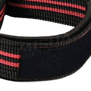 Durable Weight Lifting Wrist <b>Straps</b> Figure 8 Padded Gym Support Hand Bar Grips Figure 8 Weight Lifting <b>Straps</b> - Product Image 6