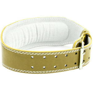 Cinturón de elevación de cuero de vaca cómodo y duradero para gimnasio, entrenamiento pesado y fitness, logotipo personalizado preroto para ciclismo y entrenamiento - Product Image 1