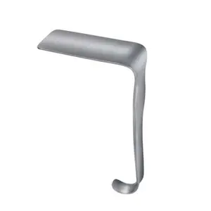 Retractor Vaginal Jackson, pequeño y cóncavo, 76x38mm, Retractor Quirúrgico