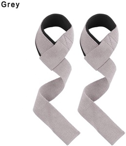 Strong Made Neoprene Padded Custom Color Logo <b>Weight</b> Lifting <b>Wrist</b> Straps - Product Image 1