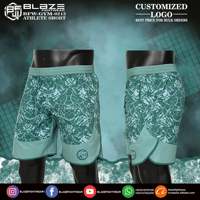 Short respirant en maille de basket-ball et de course à pied pour homme Kimono Jiu Jitsu à motif imprimé par sublimation pour arts martiaux