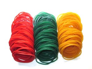 Bracelet torique en caoutchouc, bague de poignet - Product Image 4