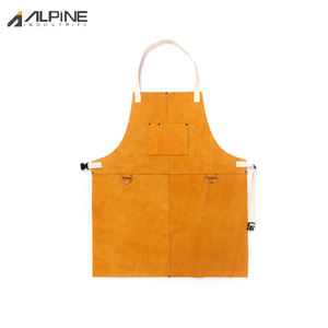 Made in Pakistan Safety <b>Leather</b> <b>Apron</b> for Men - Product Image 2
