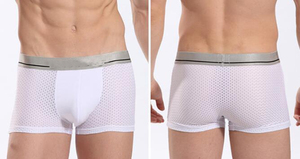 Calzoncillos bóxer clásicos de malla para hombre, OEM, gran venta, los mejores. - Product Image 4