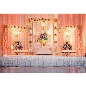 Splendid Metal <b>Wedding</b> Stage Decor Trendy Gorgeous <b>Candle</b> Lit Setup for Canadian <b>Weddings</b> <b>Candle</b> Lit Decor for <b>Wedding</b> Stage - Product Image 1