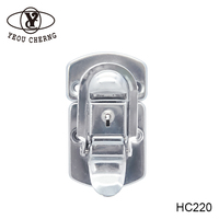 Serrure à casier en bois OEM fabriqué à taïwan, 10 pièces, mini modèle HC220, nickel plaqué, matériel simple certifié, mode spéciale