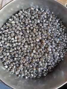 Cuentas de cristal de Murano negras de forma redonda pequeñas de alta demanda Cuentas de vidrio Premium - Product Image 2