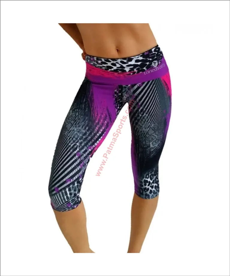 Sexy Moisture Wicking Sports Clothes Breathable Elastic Yoga Pants Leggings For Women Gym Fitness