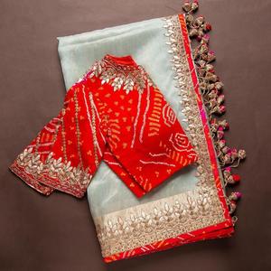 Vêtements de fête mariage pour femmes, nouveaux habits, mariage avec chemisier, vente en gros, bas prix et broderie lourde, - Product Image 4