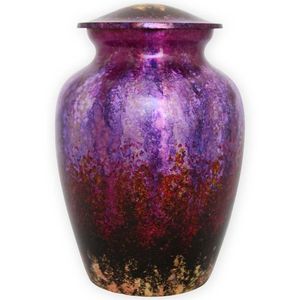 Wings of <b>Angel</b> Adult Cremation Urns for Human Ashes Collection Pearl White Finished Dome <b>Top</b> Modern Funeral Supplies - Product Image 4