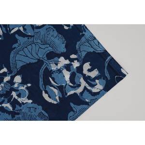 Dark Blue Cotton Quilting Fabric by the Yard for Women's Clothing Indian Style Curtains Dresses Bags Shirts Covers Toys - Product Image 2