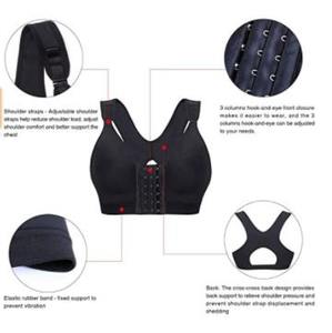 Sujetador deportivo con cremallera para mujer, ropa deportiva para Yoga y gimnasio, venta al por mayor - Product Image 6