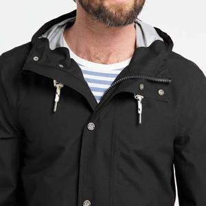 2025 <b>Men's</b> Waterproof Rain <b>Jacket</b> Hot Sale <b>Long</b> Over Size Hooded Windbreaker With Zipper <b>for</b> Winter Hiking - Product Image 5