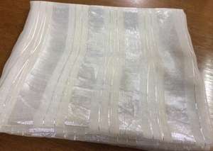 Bufanda cuadrada de gasa Lurex brillante - Product Image 5