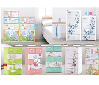 Armoire de Rangement en Plastique Tabi L, Prix de Gros Vietnamien, Commode Tiroirs pour Enfants en Plastique, Penderie Tabi L en Plastique
