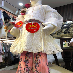 Nouveau 3-2 ans bébé fille nœud dentelle Satin robe de princesse en gros belle deux pièces ensemble de haute qualité - Product Image 2