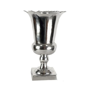 High Quality Designer Indian Style Metal Flower <b>Vase</b> Handmade Floor <b>Standing</b> Decorative Flower Holder for Wedding - Product Image 5