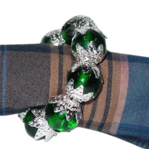 Rond de serviette pour la décoration strass clair découpé au Laser Vintage argent or accessoires mariage verre pièces couleur caractéristique main Eco - Product Image 4