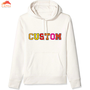 Sweat à capuche pour homme de haute qualité, personnalisé avec logo en chenille brodée, respirant et coupe-vent - Product Image 6