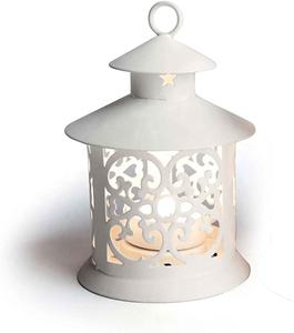 โคมไฟโลหะสีขาวสำหรับตกแต่งบ้านใช้ตกแต่งทุกประเภทในงานปาร์ตี้กลางแจ้งในร่มปรับแต่งได้ - Product Image 1