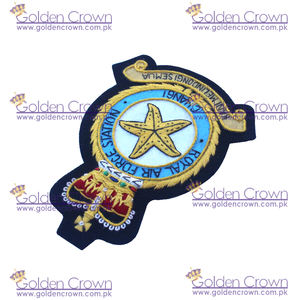 Insigne à coudre Royal Cao brodé Bullion Fabric Design - Product Image 3