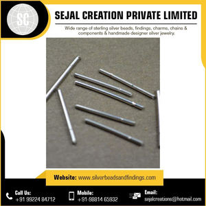 Accesorios de joyería de plata esterlina al por mayor personalizada 925 componentes S925 en tamaños de 3mm 4mm 5mm para manualidades y estilo Charm - Product Image 4