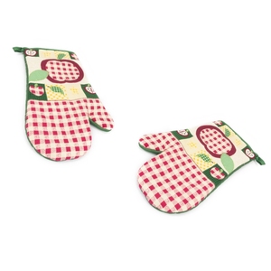 ถุงมือผ้าฝ้ายออร์แกนิกนวมเตาอบผ้าแคนวาส100% ออกแบบให้มีคุณภาพสูงมาก - Product Image 5