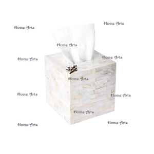 Caja de Pañuelos de Madera y Nácar de Calidad Superior, Tamaño Personalizado, para Uso en el Hogar y la Cocina - Product Image 3