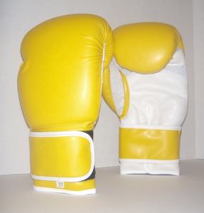 Gants de boxe en cuir pour l'éveil/compétition, cuir désossé - Product Image 5