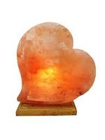 Lampe de sel de l'Himalaya naturelle en forme de cœur, sculptée, motif floral en verre, décoration nautique, bol pour thé, décoration d'intérieur, corne à boire