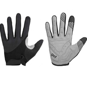 Unisex Cycling Gloves MTB <b>Bike</b> Full <b>Finger</b> Bicycle Palm Gel Silicone <b>Finger</b> less - Product Image 1