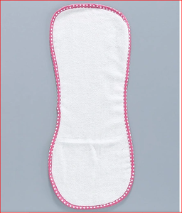 2023 nouveau Design doux lin bébé bavoirs lavable Bandana Style Burp vêtements OEM approvisionnement pour l'alimentation des bébés filles - Product Image 3