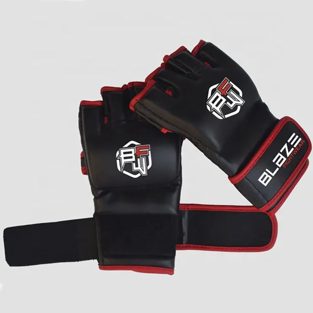 Luvas para treino de mma, luvas para treino de gaiola marcial e luta