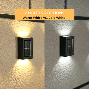 Luces LED solares impermeables para exteriores, lámpara <span class=keywords><strong>de</strong></span> pared para decoración <span class=keywords><strong>de</strong></span> jardín, <span class=keywords><strong>guirnalda</strong></span> <span class=keywords><strong>de</strong></span> calle <span class=keywords><strong>de</strong></span> Navidad, foco Solar - Product Image 3
