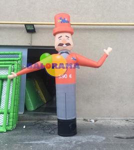 Inflatable Hand Waving <b>Balloon</b> Man 3m, Inflatable Mascot <b>Balloon</b> - Product Image 3