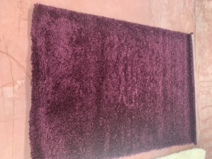 Alfombra turca peluda cuadrada moderna Maravilloso cuero Poliéster y polipropileno Patrón novedoso para la puerta de la habitación de los adolescentes y los niños - Product Image 2