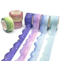 New designed mini custom foil cetak die cut washi tape on sale